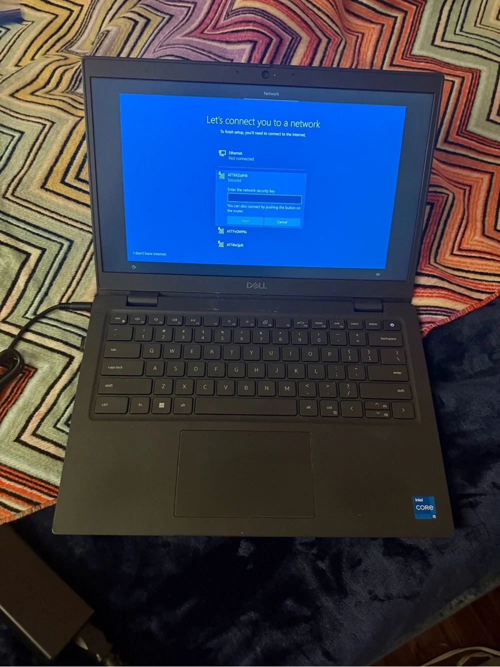 Dell latitude3420 Laptop with AC Adapter and Cables